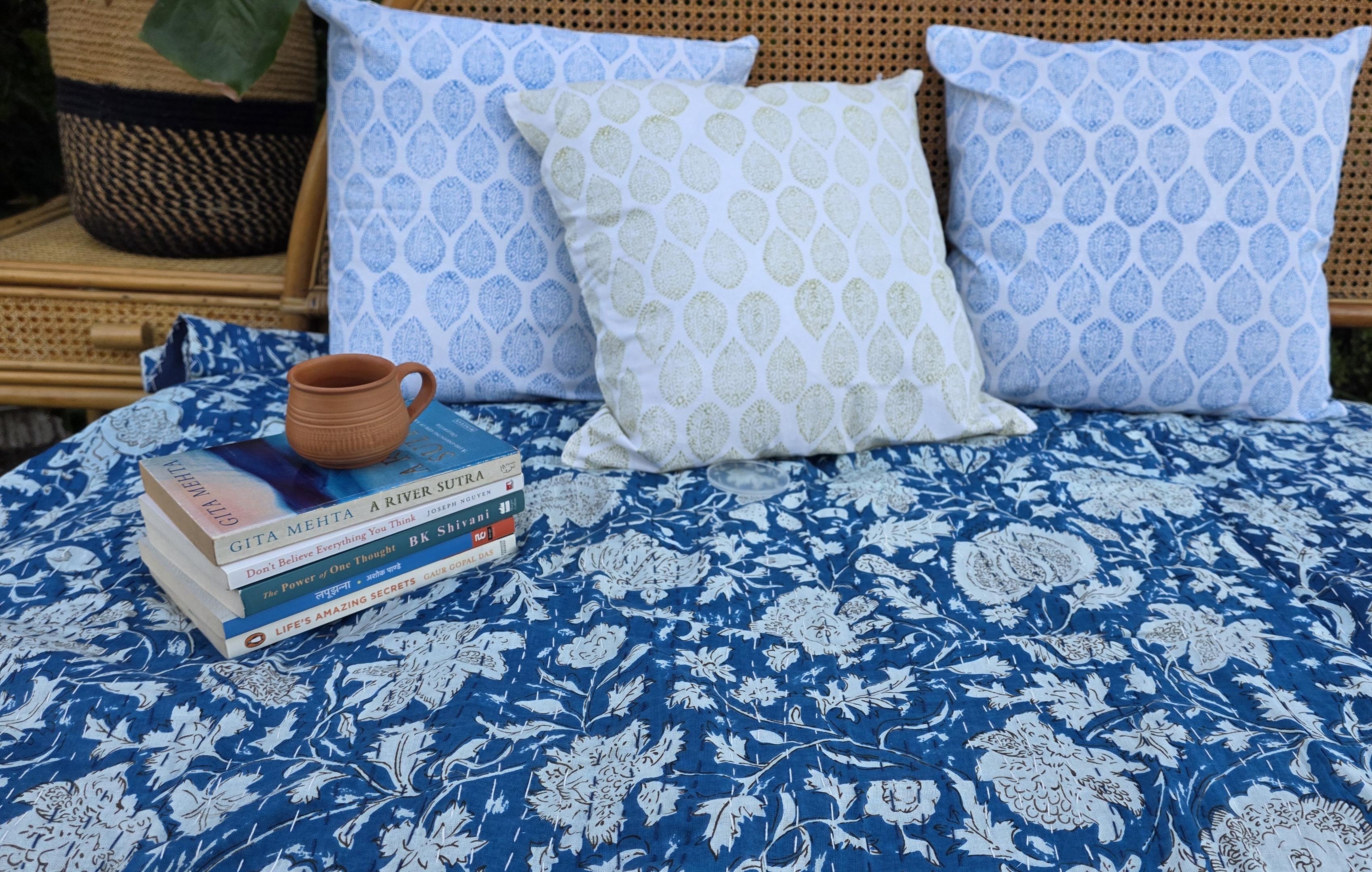 Kantha Bedspread